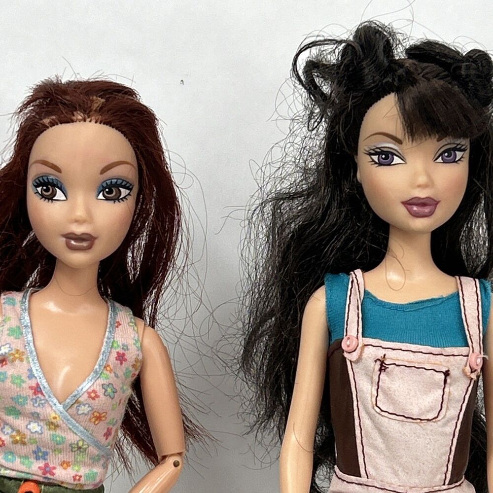 Barbie My Scene Doll Lot Nolee Chelsea Chillin' Out Jumpsuit READ
